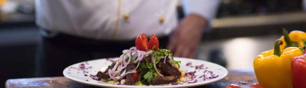 Plat servi dans un restaurant
