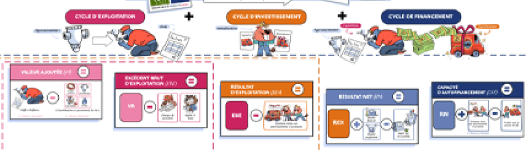 Carte mentale - Les soldes intermédiaires de gestion (Compt'animaux)