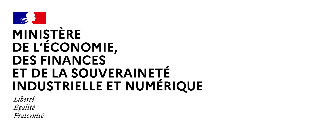 Logo Ministère de l'Économie, des Finances et de la Souveraineté industrielle et numérique