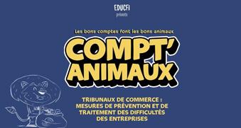 Compt'animaux - Tribunaux de commerce : mesures de prévention et de traitement des difficultés des entreprises
